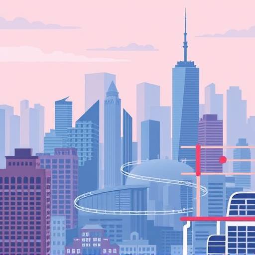 Podcast cover art for 'Business Innovators', featuring a stylized cityscape.