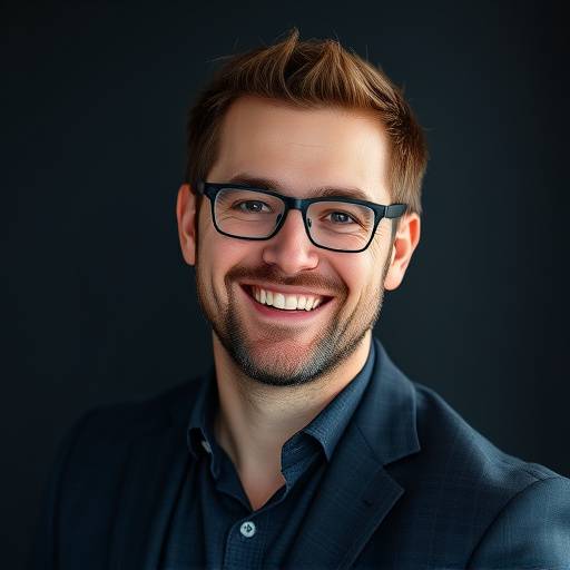 Portrait of Jaxon Reed, Marketing Director at SoundWave Central, looking professional and enthusiastic.